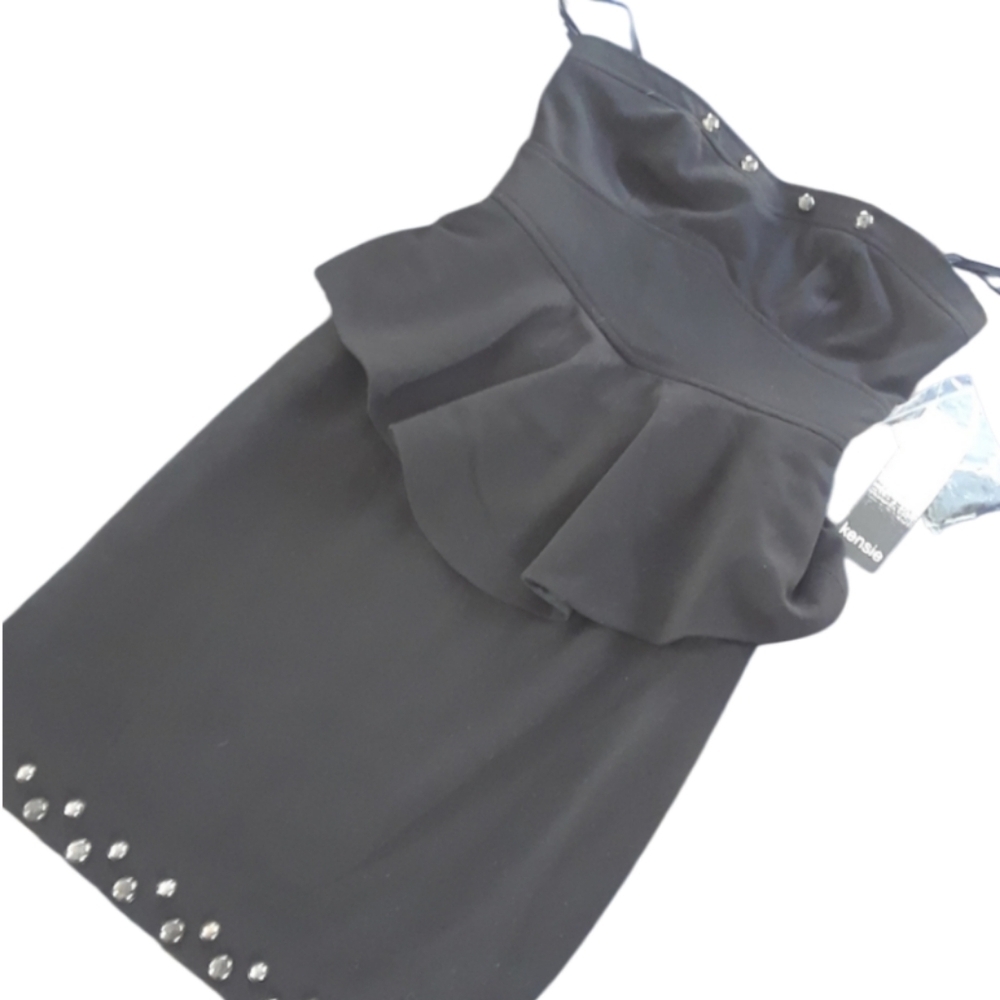 Size xsmall sleeveless body cocoon black dress 👗